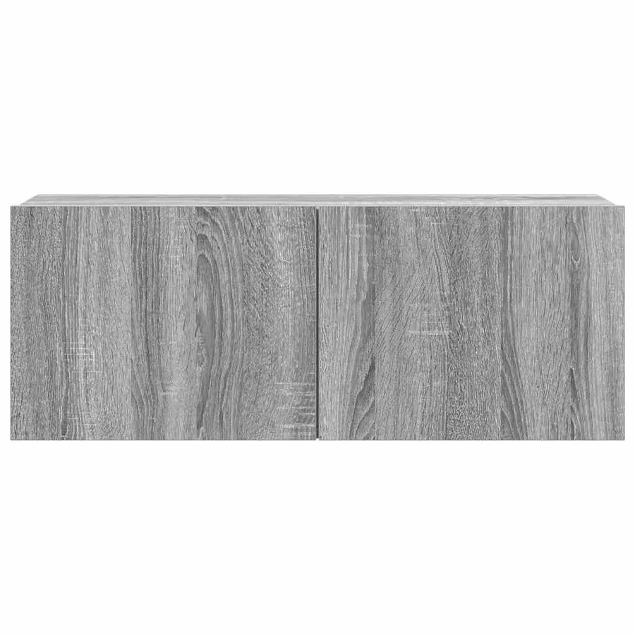 Ensemble de meubles TV 7 pcs Sonoma gris Bois d'ingénierie - 5