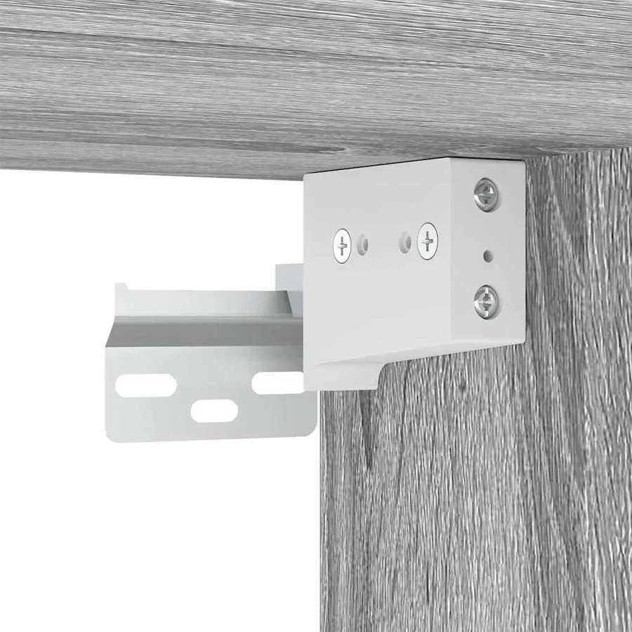Ensemble de meubles TV 4 pcs Sonoma gris Bois d'ingénierie - 10
