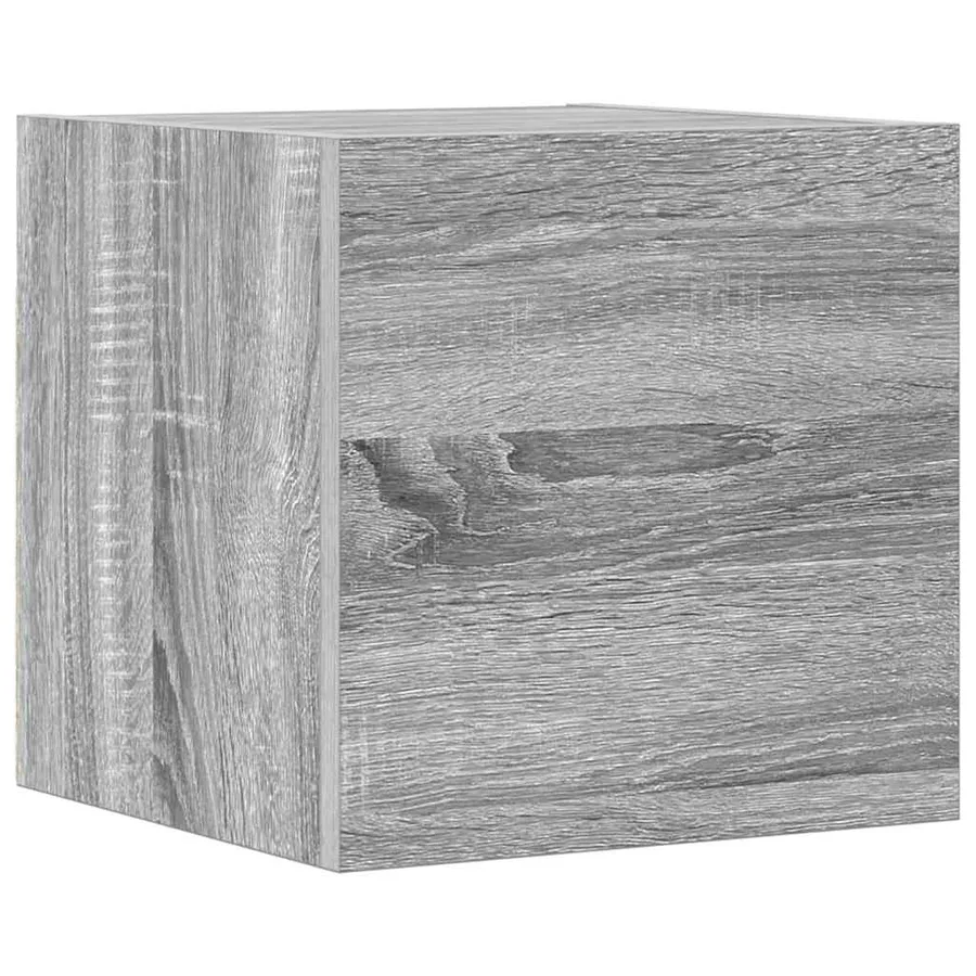 Ensemble de meubles TV 4 pcs Sonoma gris Bois d'ingénierie - 7