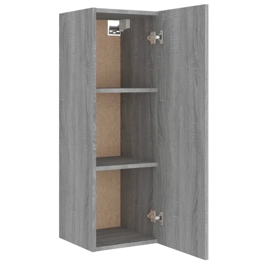 Ensemble de meubles TV 4 pcs Sonoma gris Bois d'ingénierie - 10