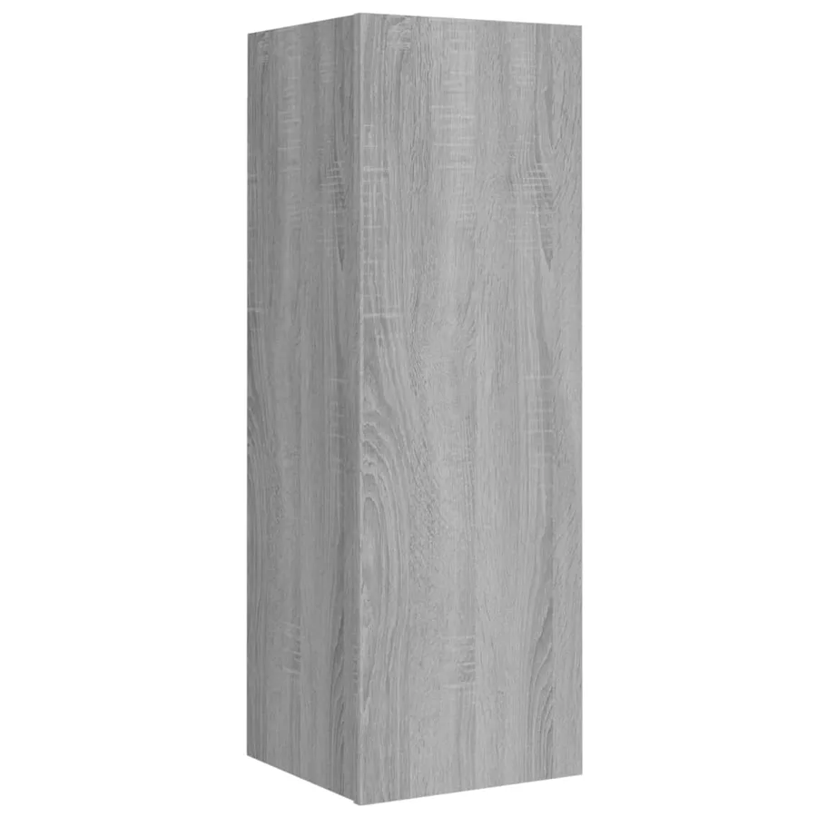Ensemble de meubles TV 4 pcs Sonoma gris Bois d'ingénierie - 9