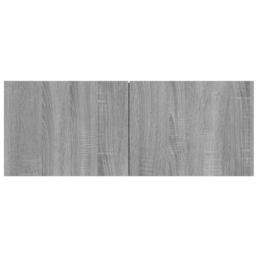 Ensemble de meubles TV 4 pcs Sonoma gris Bois d'ingénierie - 6