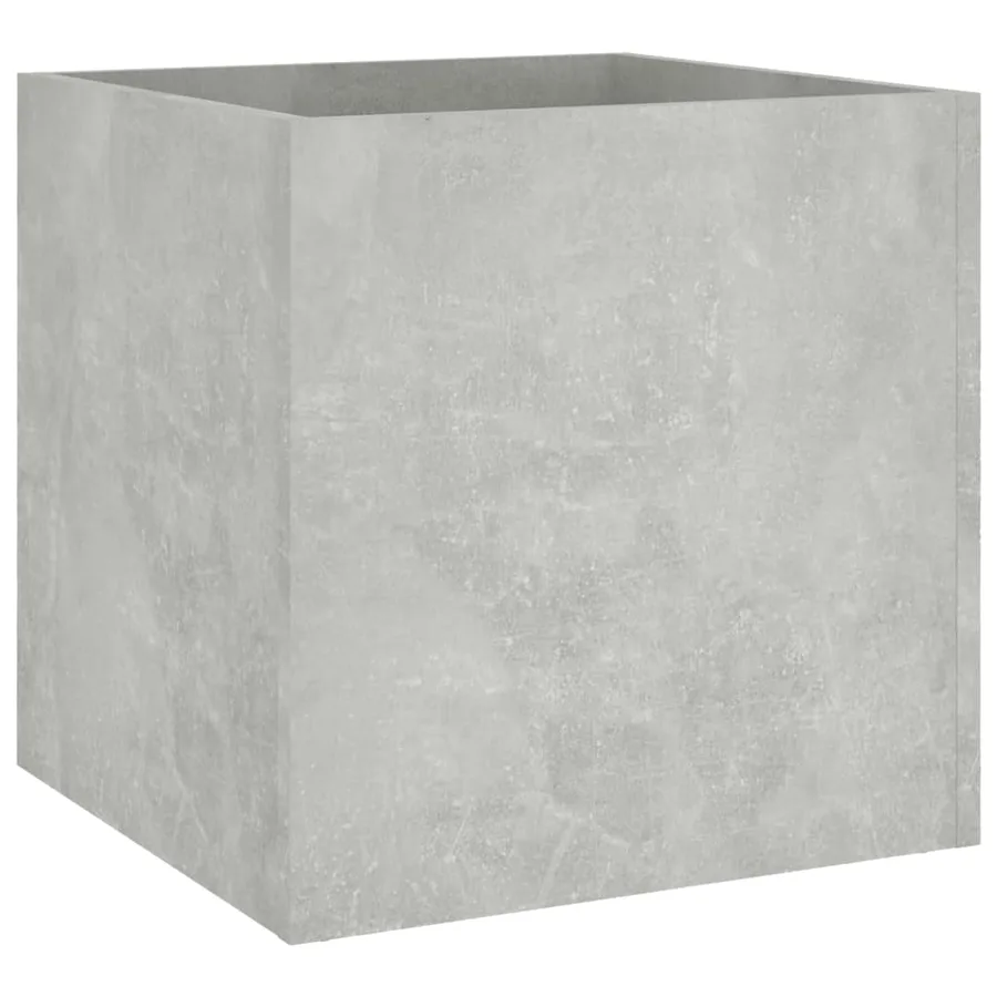 Ensemble de meubles de couloir Gris béton Bois d'ingénierie - 7