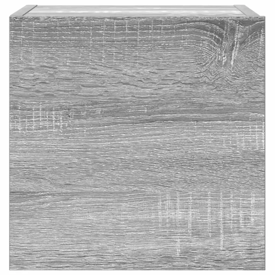 Ensemble de meubles TV 5 pcs Sonoma gris Bois d'ingénierie - 9