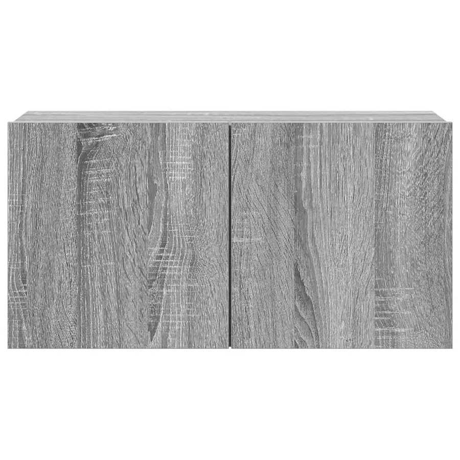 Ensemble de meubles TV 4 pcs Sonoma gris Bois d'ingénierie - 10