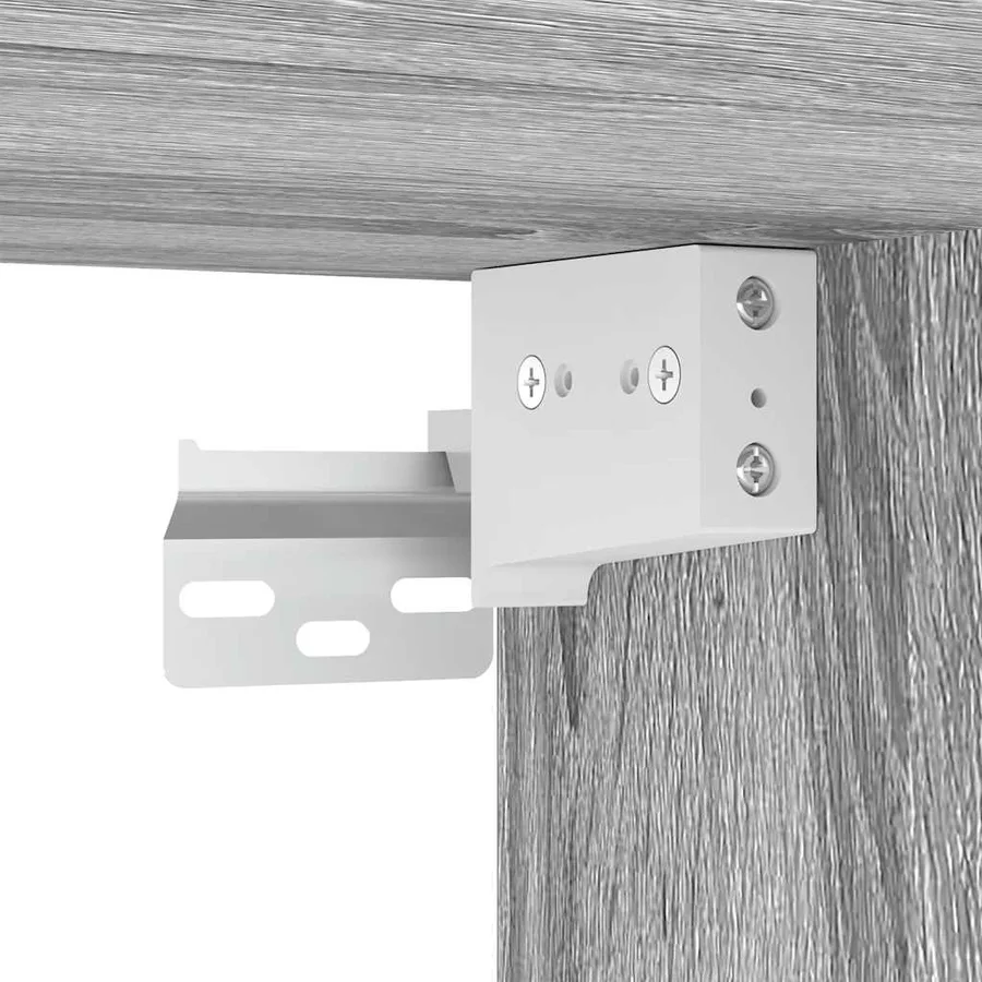 Ensemble de meubles TV 4 pcs Sonoma gris Bois d'ingénierie - 12