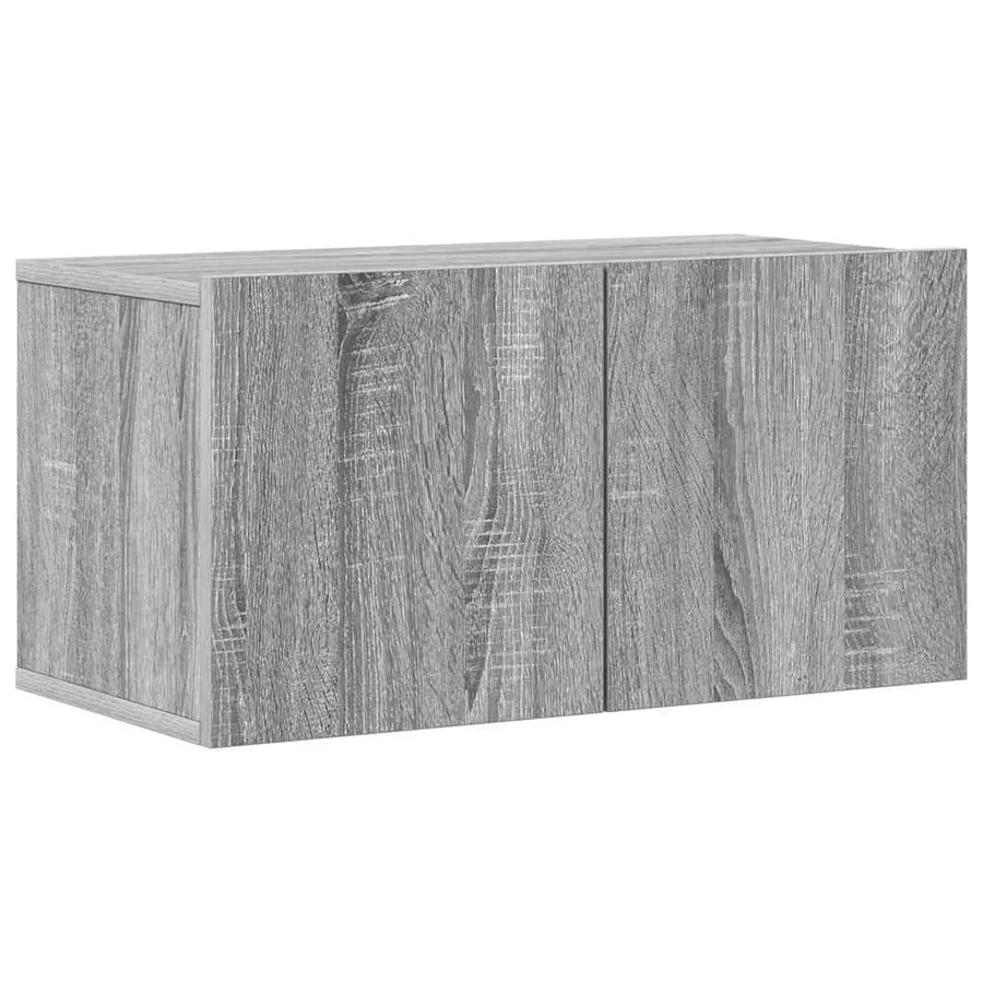 Ensemble de meubles TV 4 pcs Sonoma gris Bois d'ingénierie - 9