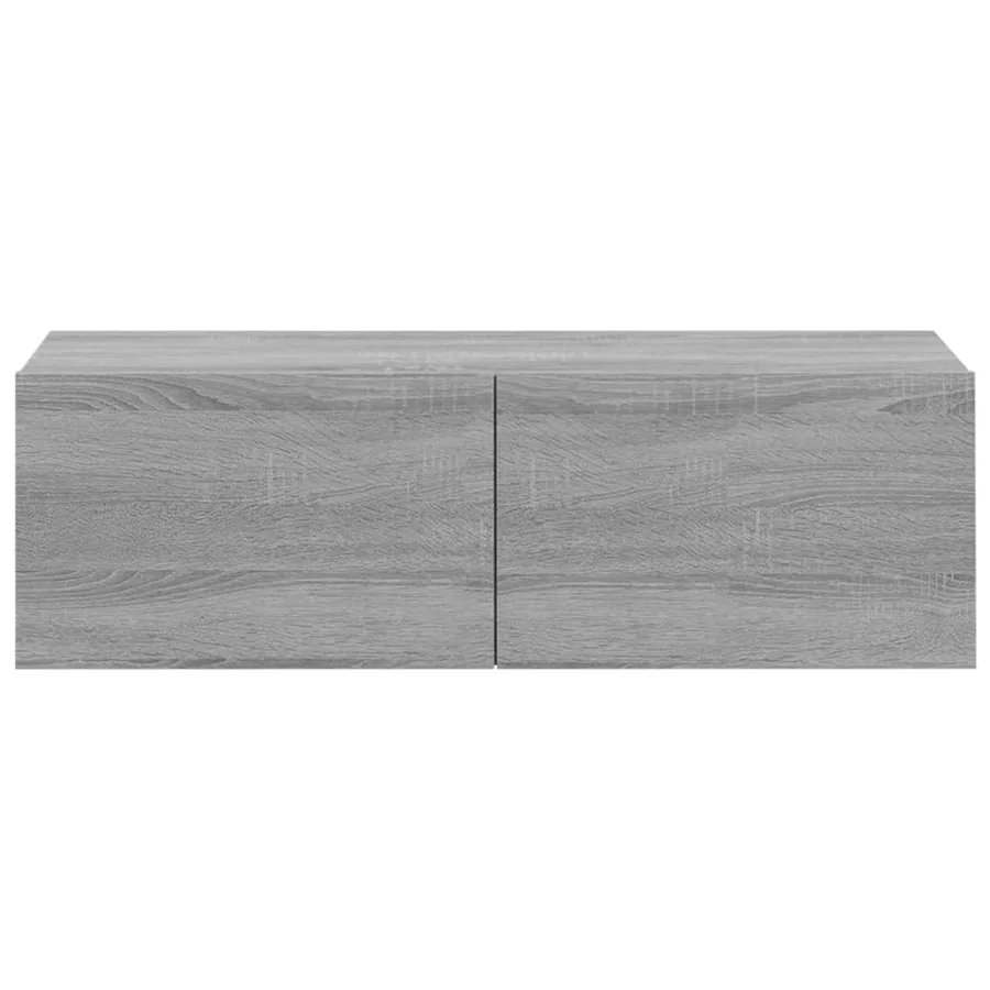 Ensemble de meubles TV 6 pcs Sonoma gris Bois d'ingénierie - 6