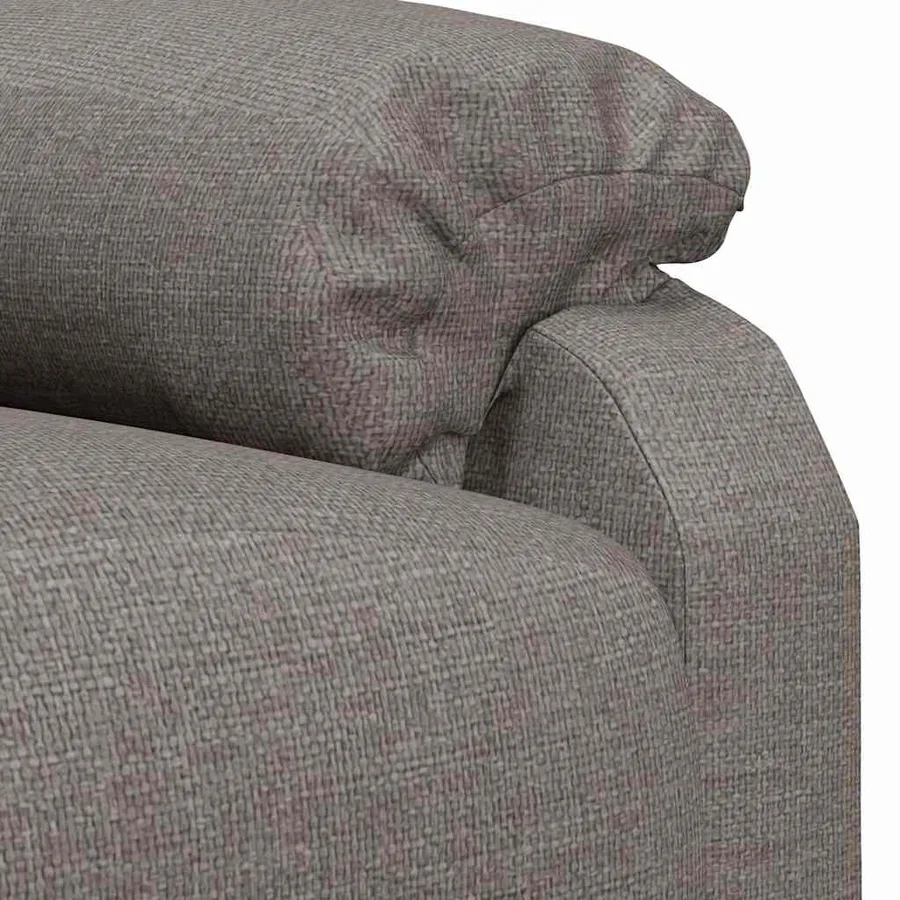 Fauteuil de massage Taupe Tissu - 8