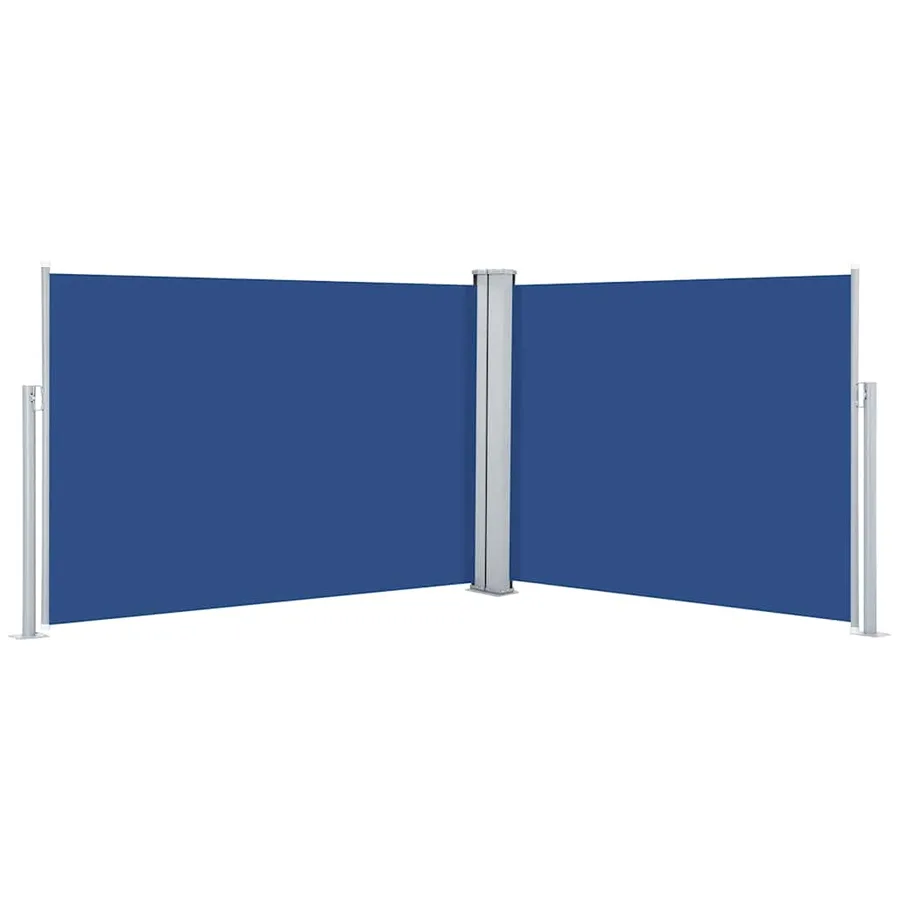 Auvent latéral rétractable Bleu 100 x 1000 cm - 2