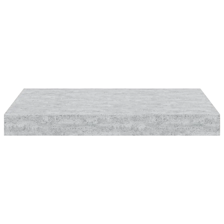 Étagère murale flottante gris béton 40x23,5x3,8 cm MDF - 7