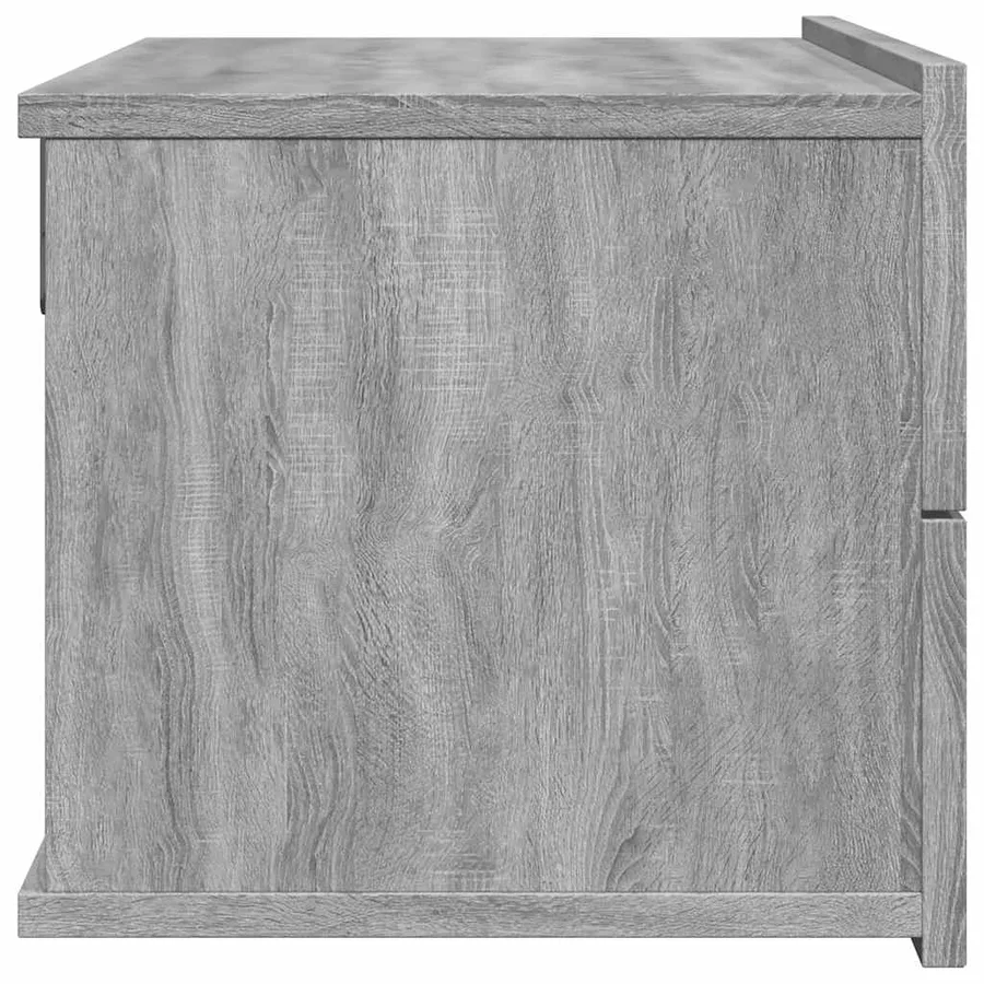 Tables de chevet 2 pcs Sonoma gris 40x30x30cm Bois d'ingénierie - 5