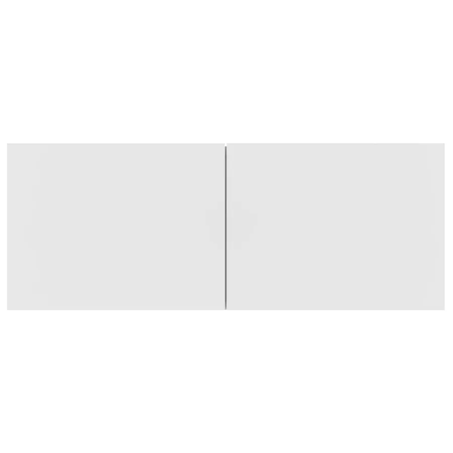 Meubles TV 4 pcs blanc 80x30x30 cm bois d'ingénierie - 8