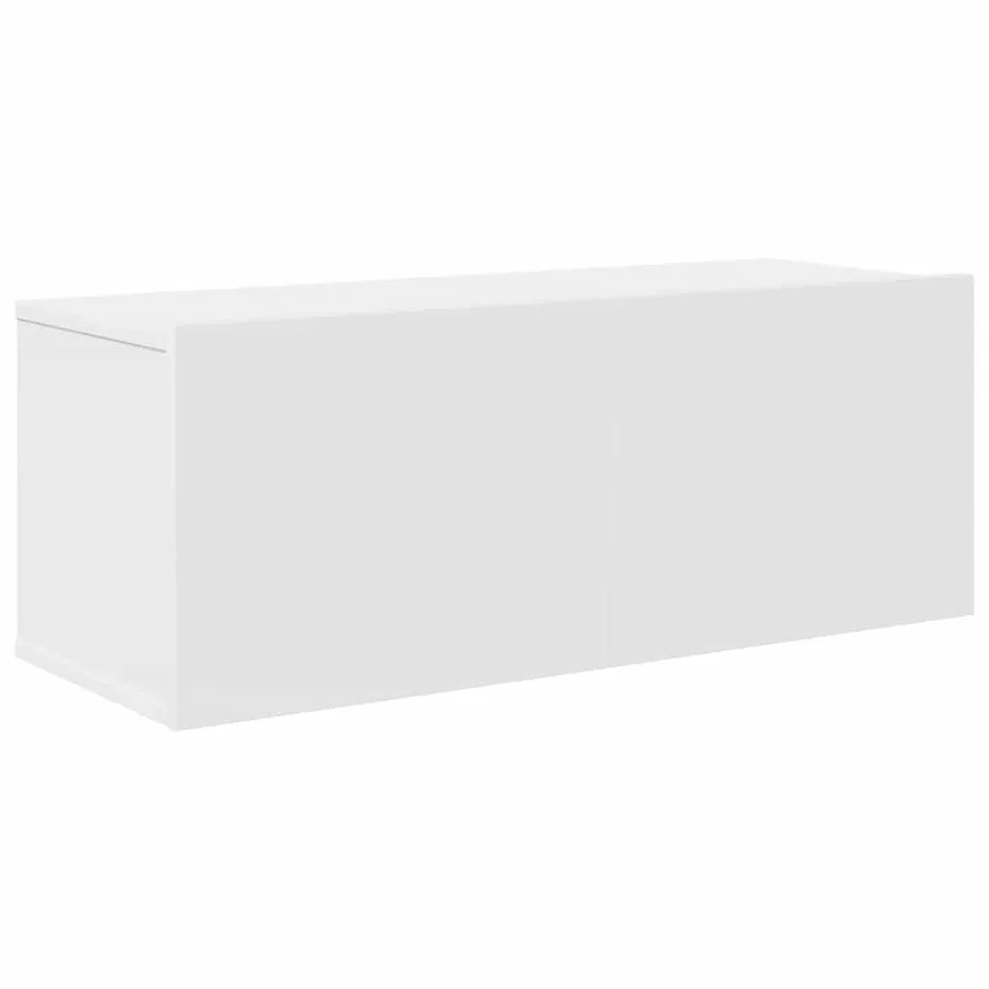 Ensemble de meubles TV 7 pcs Blanc Bois d'ingénierie - 5
