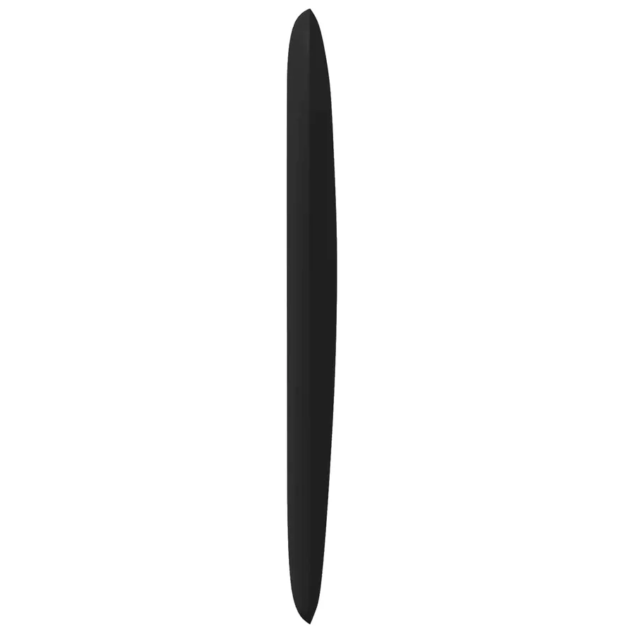 Oreille de tête de lit Noir 80 x 23 x 6 cm PVC - 6