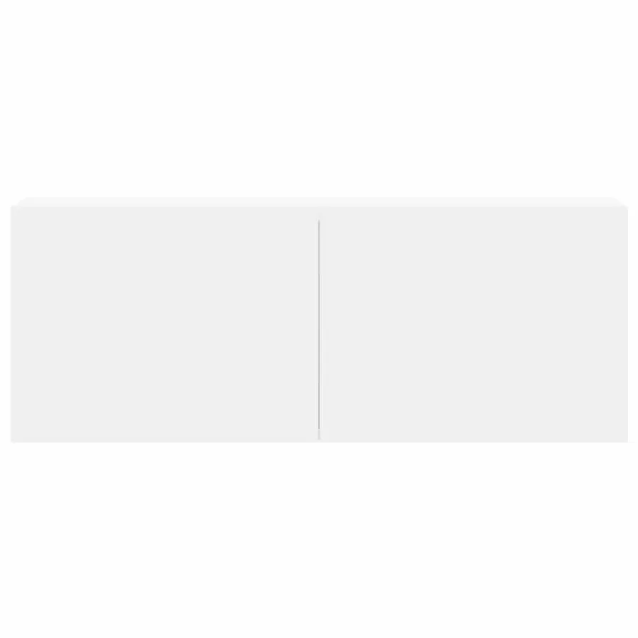 Ensemble de meubles TV 3 pcs Blanc Bois d'ingénierie - 5