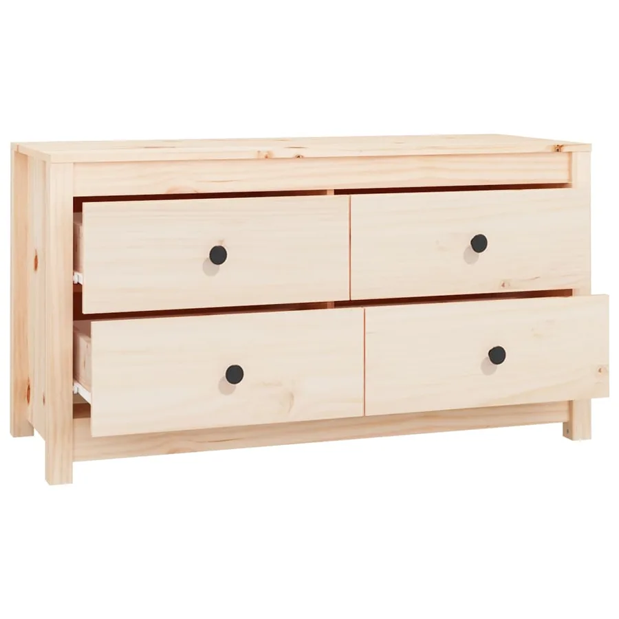 Armoire latérale 100x40x54 cm Bois de pin massif - 3