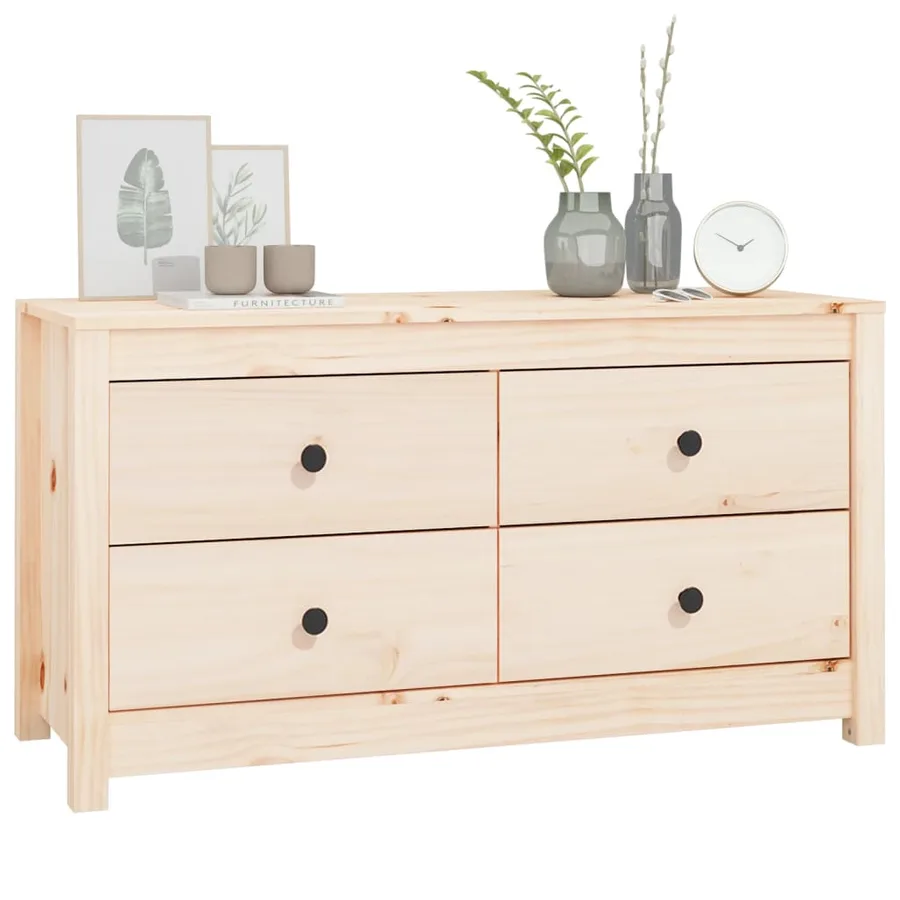 Armoire latérale 100x40x54 cm Bois de pin massif - 8