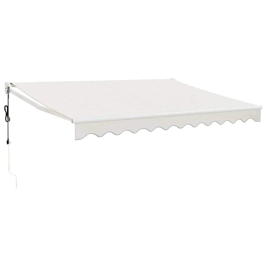 Auvent rétractable automatique crème 3x2,5 m - 2
