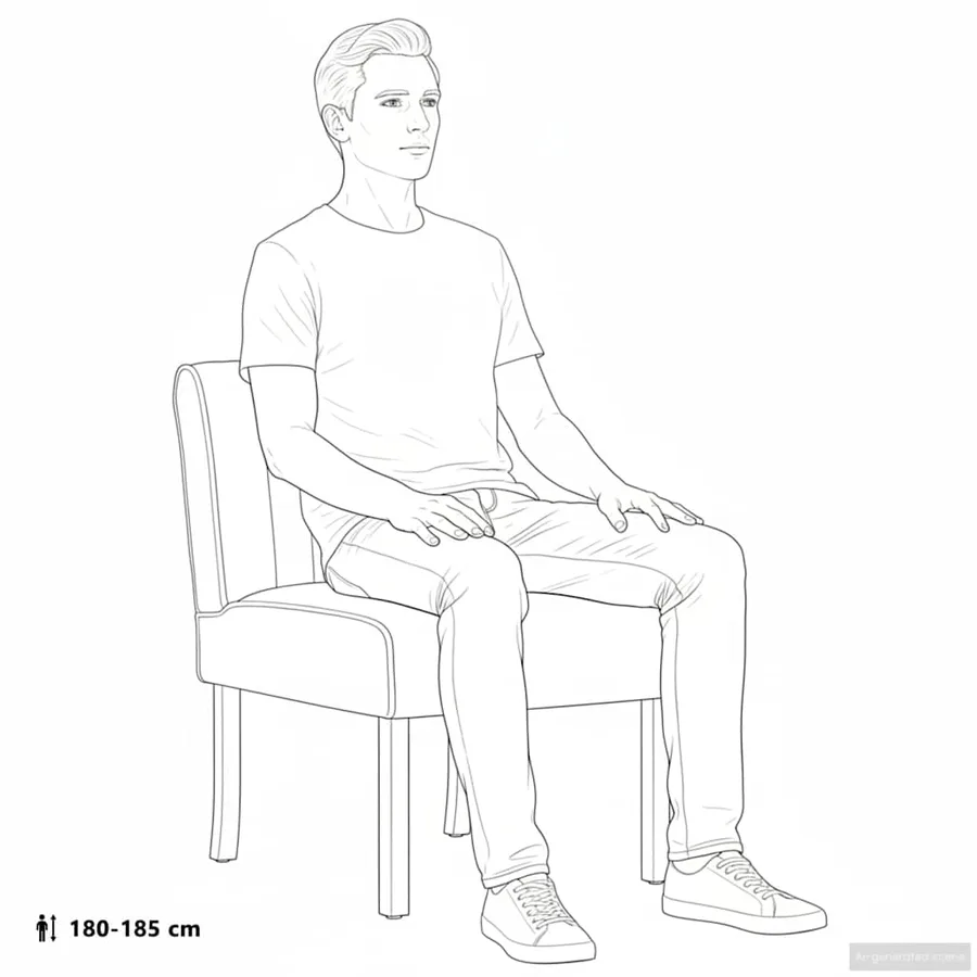 Fauteuil sans accoudoirs vert foncé velours - 9