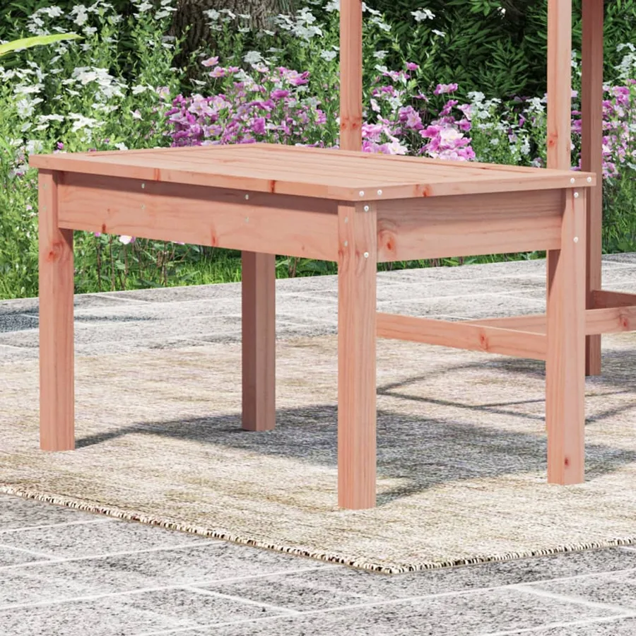 Banc de jardin 80x44x45 cm bois massif de douglas - 3