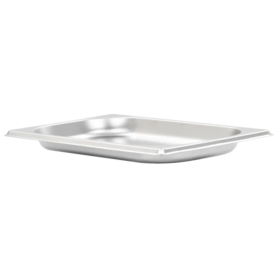 Récipients Gastronorm 12 pcs GN 1/4 20 mm Acier inoxydable - 3