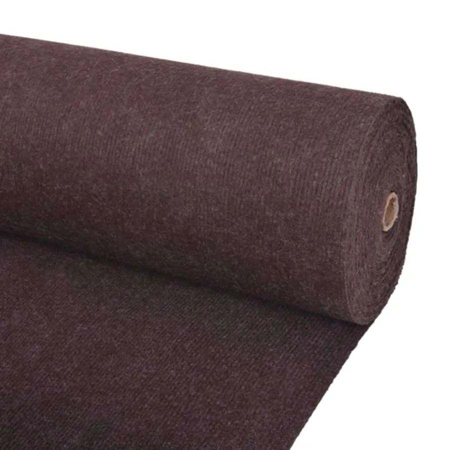 Tapis Marron 1,2 x 20 m Polyester