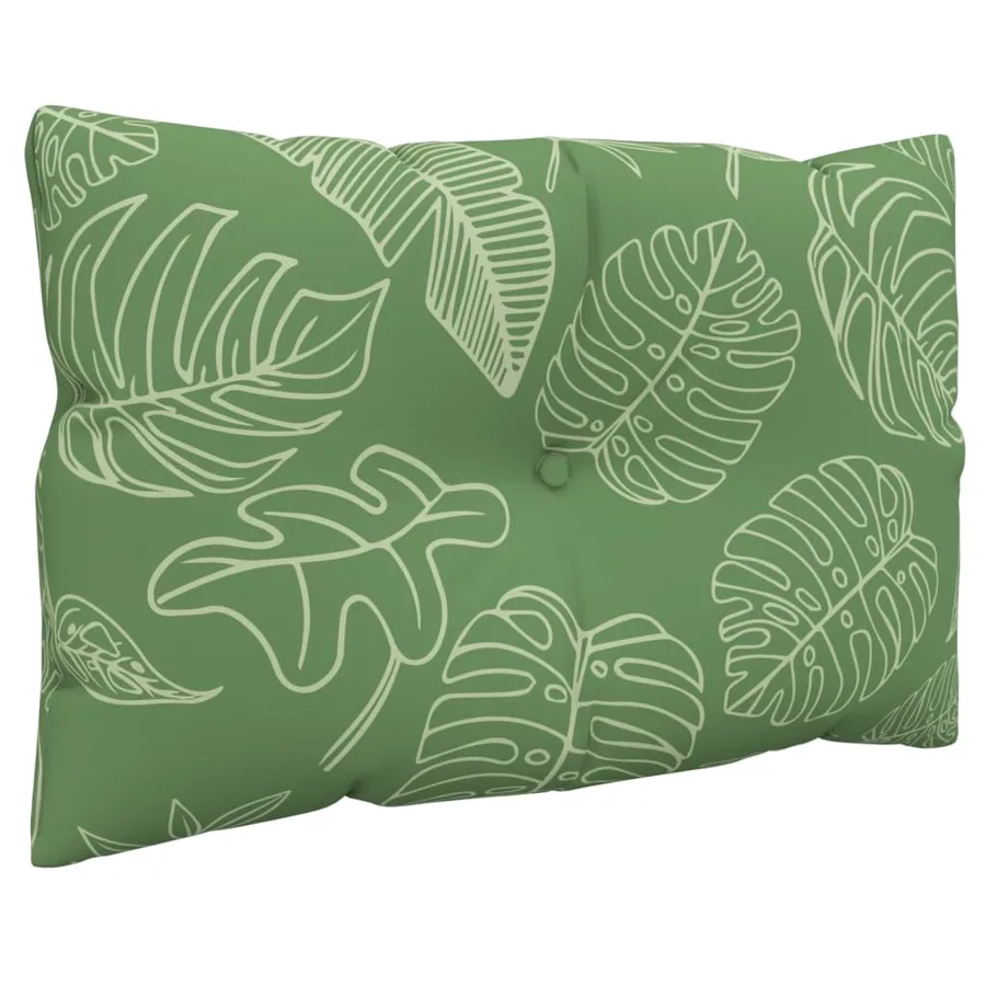 Coussins de palette lot de 3 motif de feuilles tissu Oxford - 6