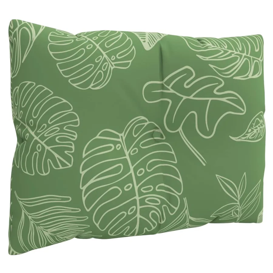 Coussins de palette lot de 3 motif de feuilles tissu Oxford - 7