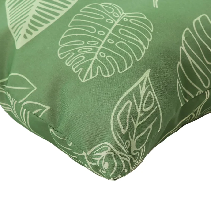 Coussins de palette lot de 3 motif de feuilles tissu Oxford - 8