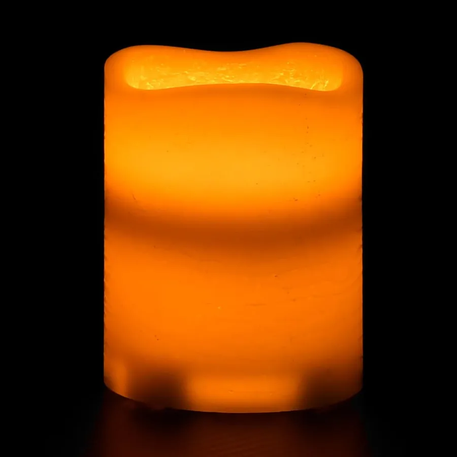 Bougies à LED sans flamme 24 pcs avec télécommande Blanc chaud - 4
