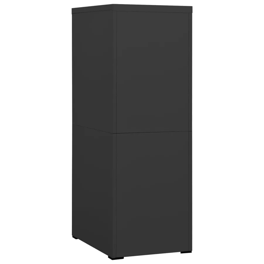 Classeur Anthracite 46x62x133 cm Acier - 4