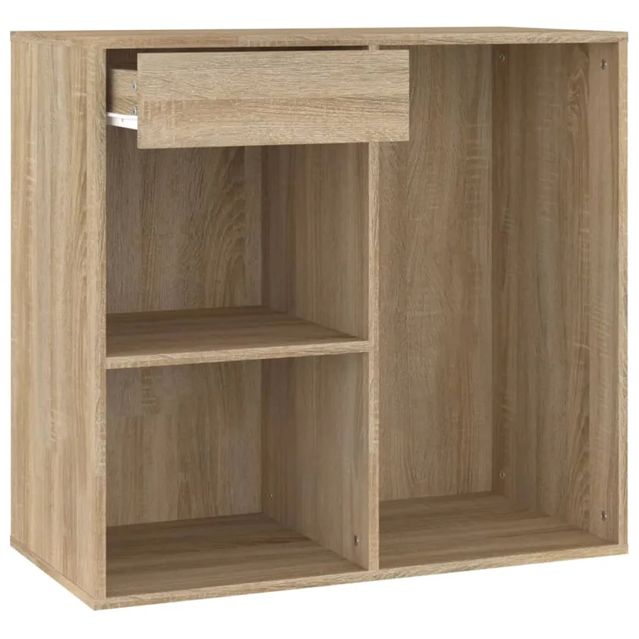 Armoire cosmétique Chêne sonoma 80x40x75 cm Bois d'ingénierie - 6