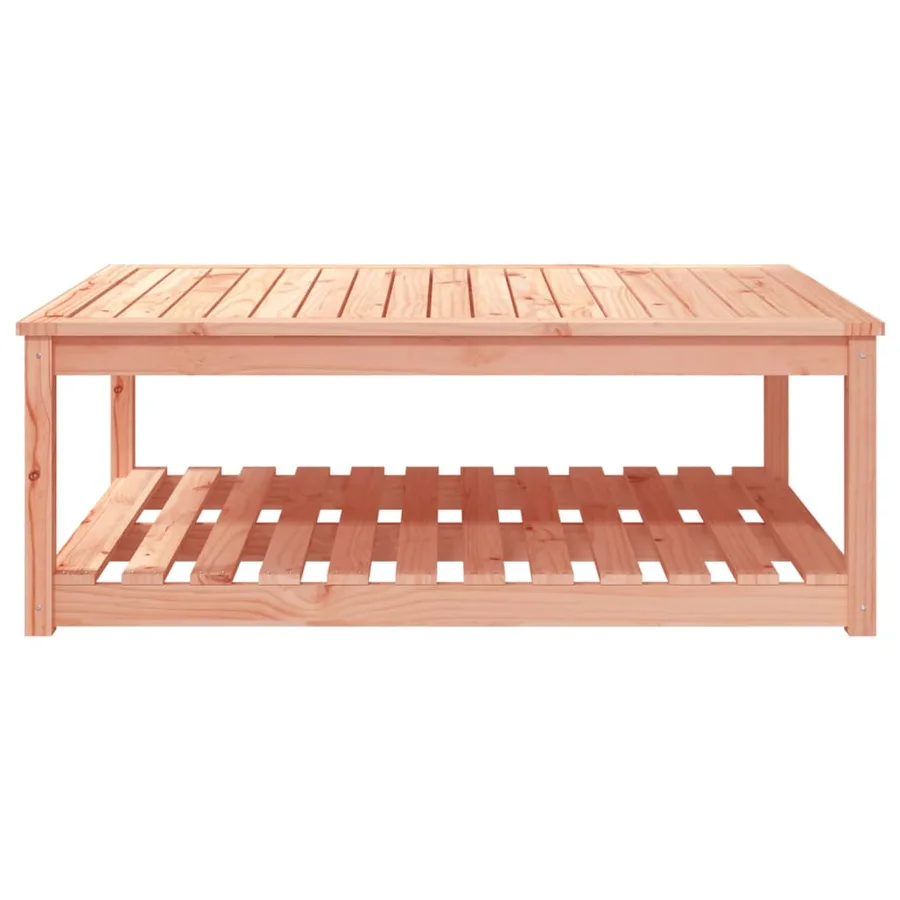 Table de jardin 121x82,5x45 cm bois massif de douglas - 5