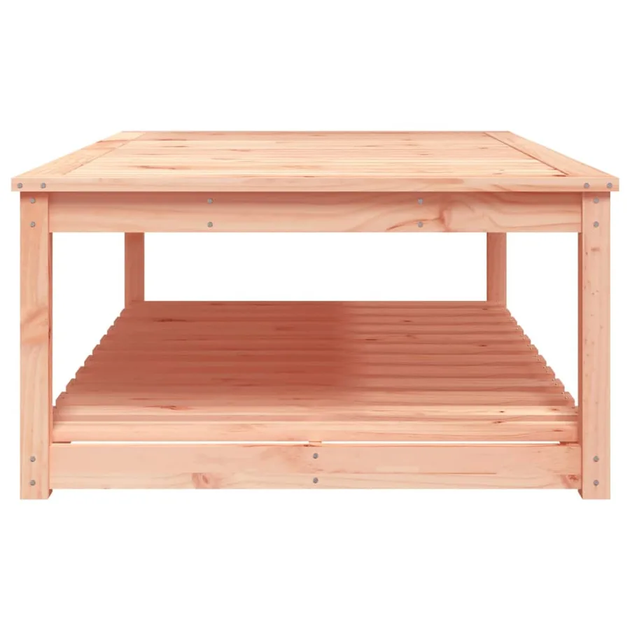 Table de jardin 121x82,5x45 cm bois massif de douglas - 6