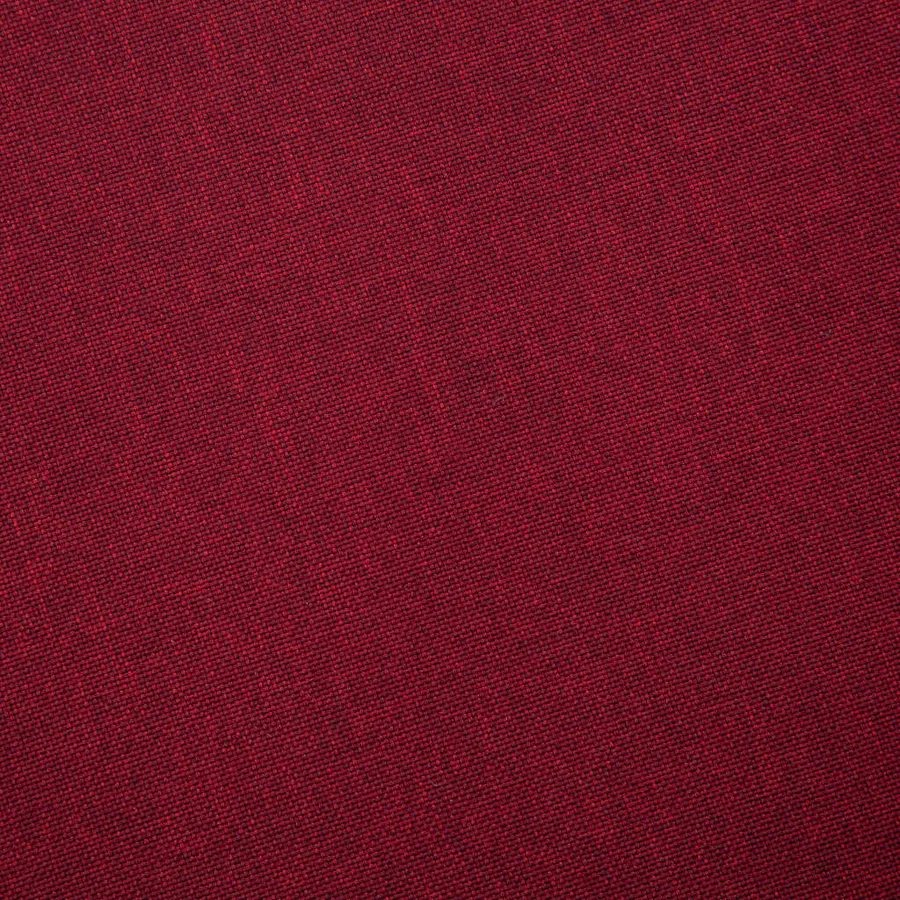 Canapé à 3 places tissu rouge bordeaux - 7