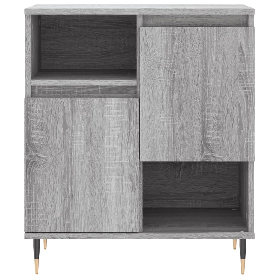 Buffet Sonoma gris 60x35x70 cm Bois d'ingénierie - 5