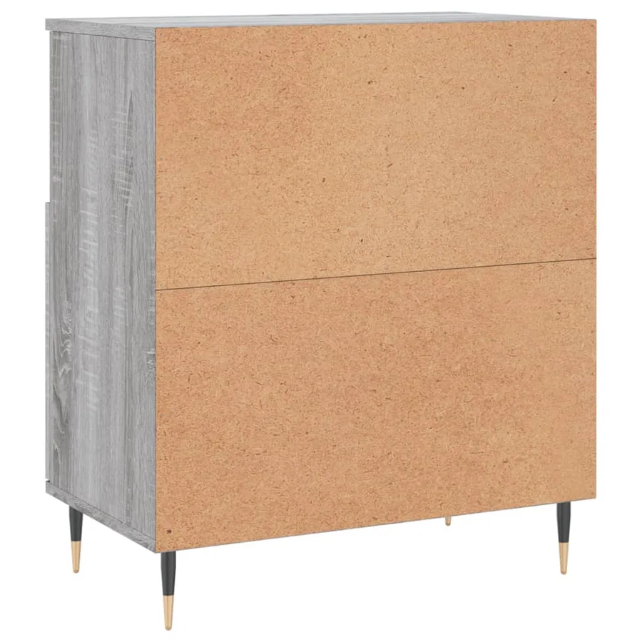 Buffet Sonoma gris 60x35x70 cm Bois d'ingénierie - 8