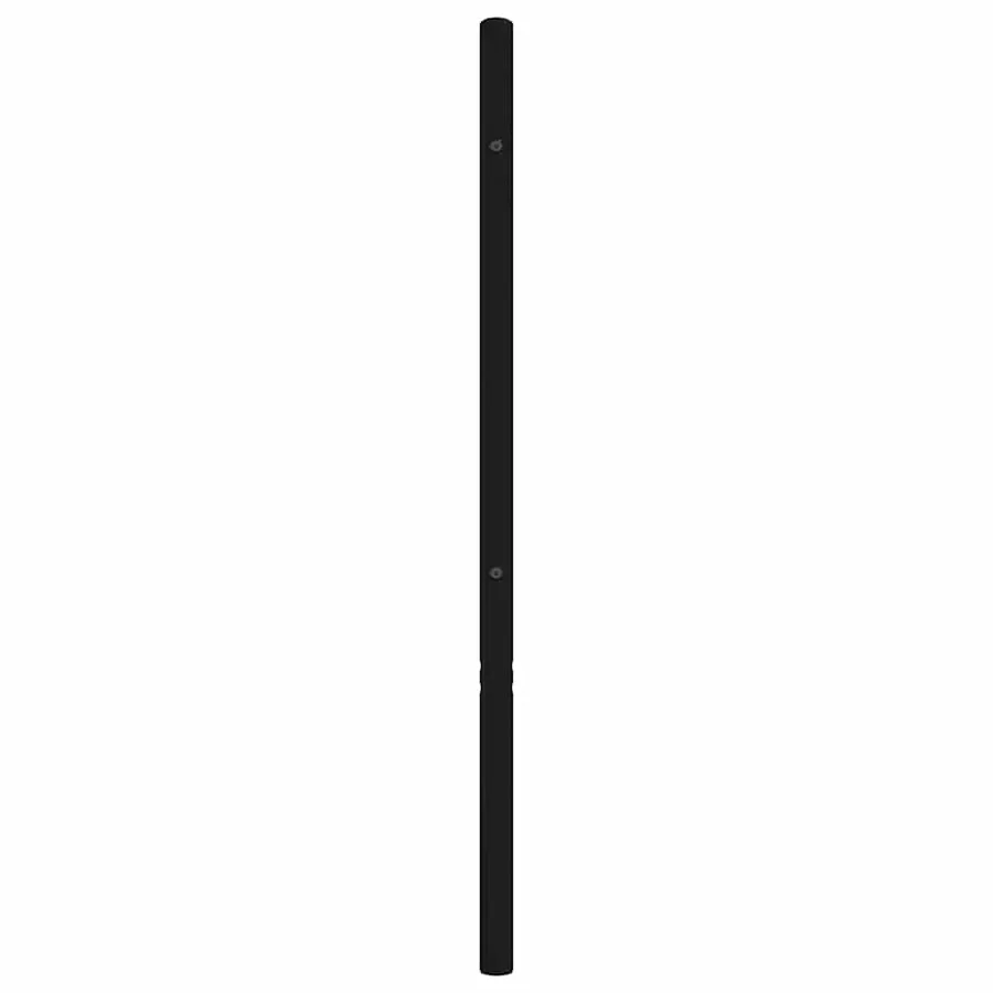 Tête de lit de remplacement métal noir 100 cm - 5