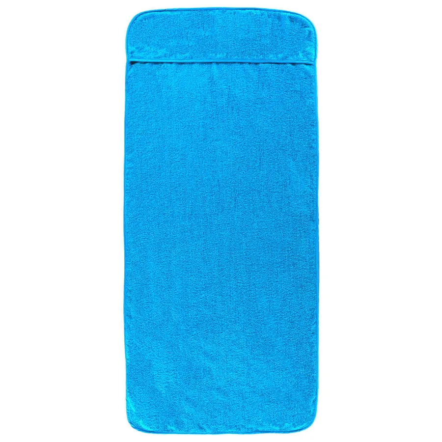 Serviettes de plage 6 pcs turquoise 60x135 cm tissu 400 GSM - 4