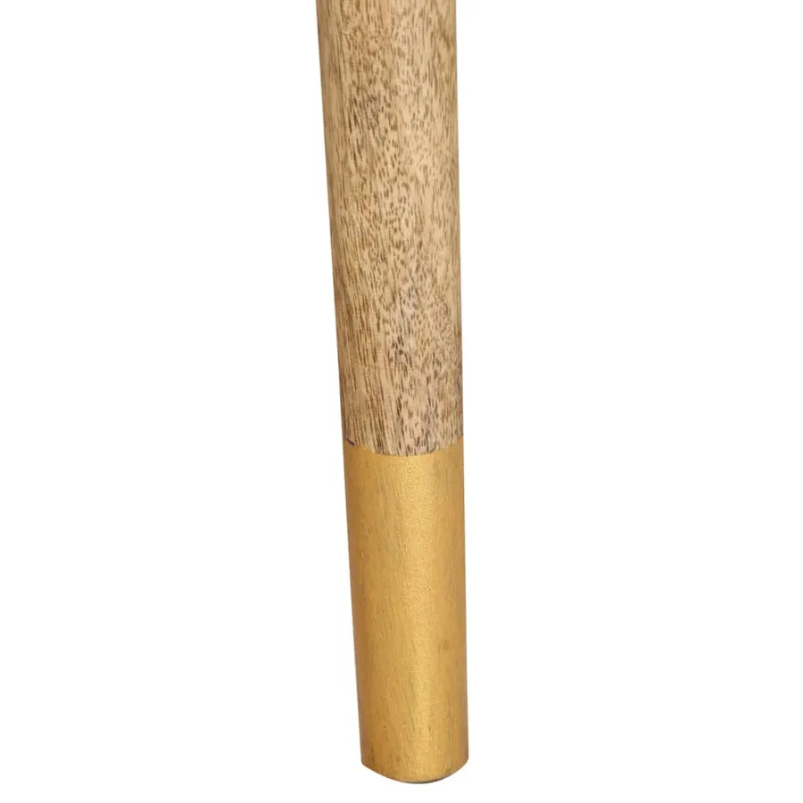 Table de chevet 43 x 30 x 58 cm Bois de manguier massif - 8