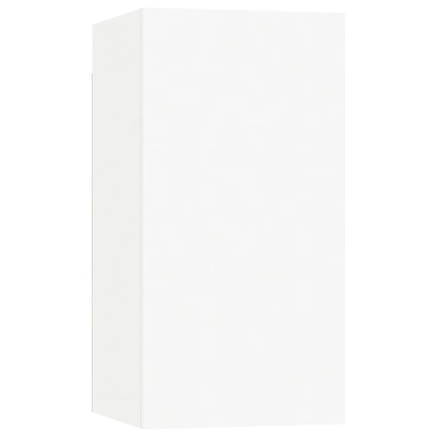 Ensemble de meubles TV 8 pcs Blanc Bois d'ingénierie - 7
