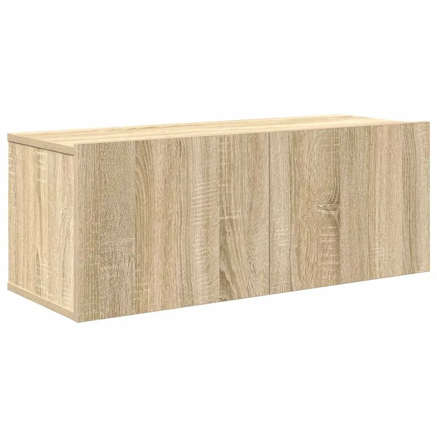 Ensemble de meubles TV 7 pcs Chêne sonoma Bois d'ingénierie - 4