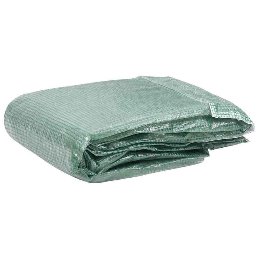 Couverture de remplacement de serre (4,5 m²) 300x150x200cm Vert - 2
