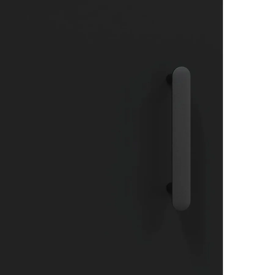 Buffet Noir 34,5x34x90 cm Bois d'ingénierie - 10