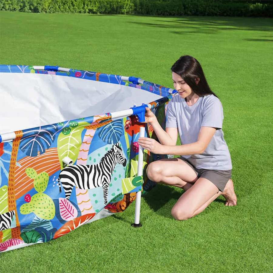Bestway Ensemble de piscine Steel Pro Cadre 305x66 cm - 5