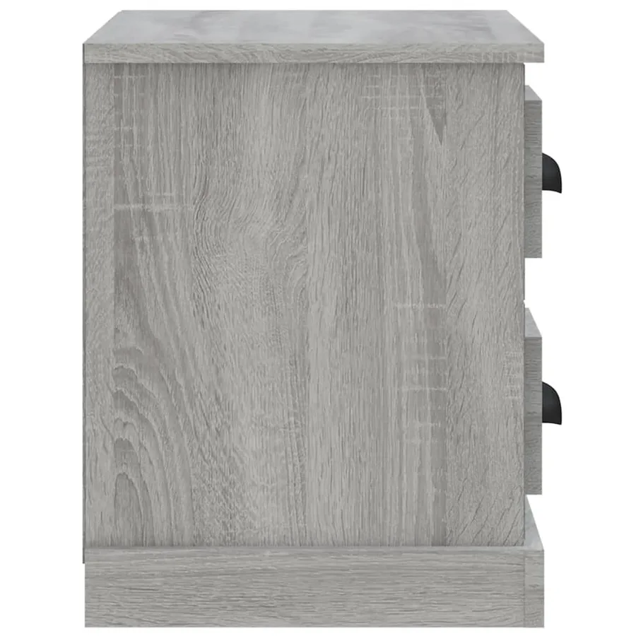 Table de chevet sonoma gris 60x35,5x45 cm - 8