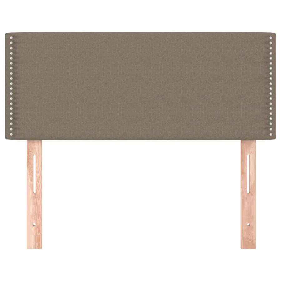 Tête de lit Taupe 90x5x78/88 cm Tissu - 3