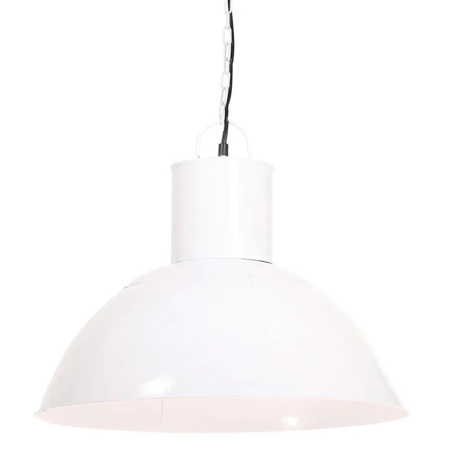 Lampe suspendue 25 W Blanc Rond 48 cm E27 - 2