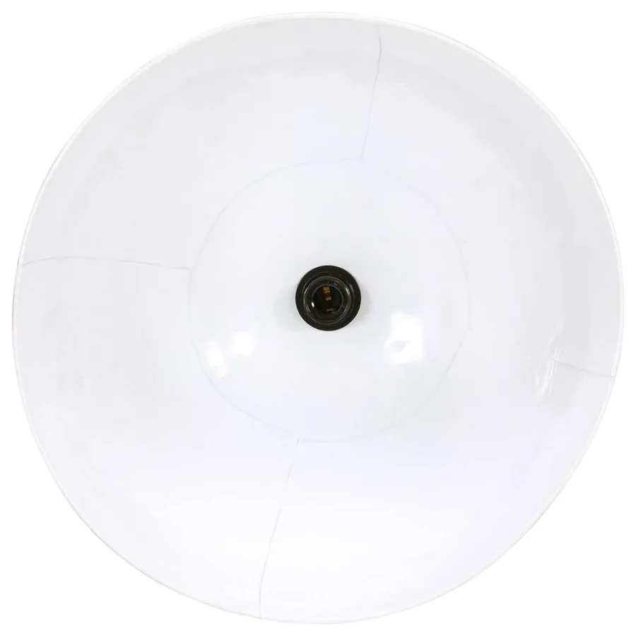 Lampe suspendue 25 W Blanc Rond 48 cm E27 - 7